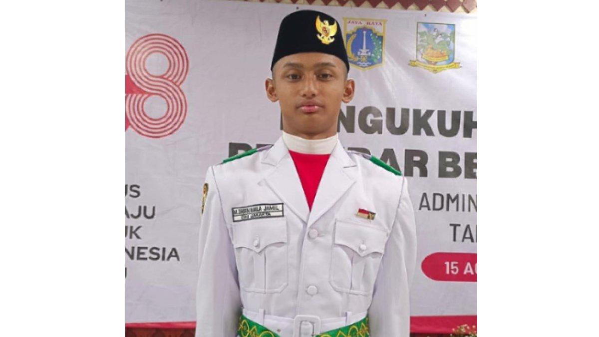 Dhofin, anak dari Ibnu Jamil dan mantan istrinya, Ade Maya.