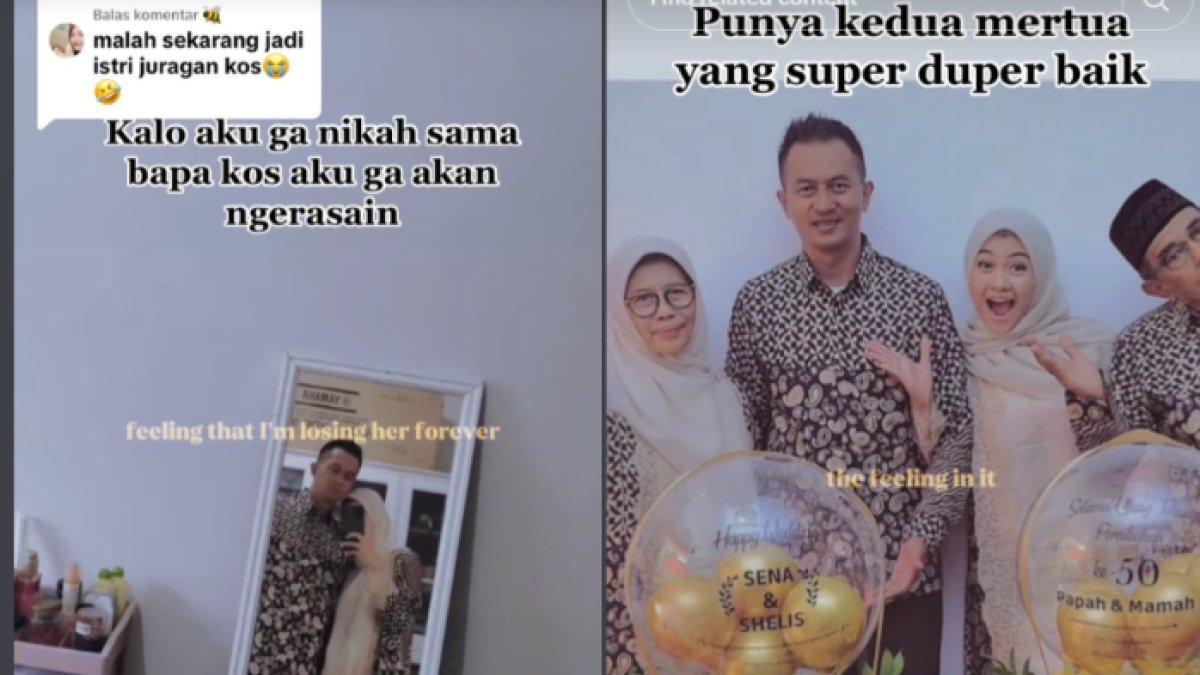 Dia justru mengaku punya kedua mertua yang super duper baik.