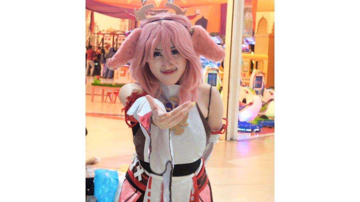 Dianda saat cosplay