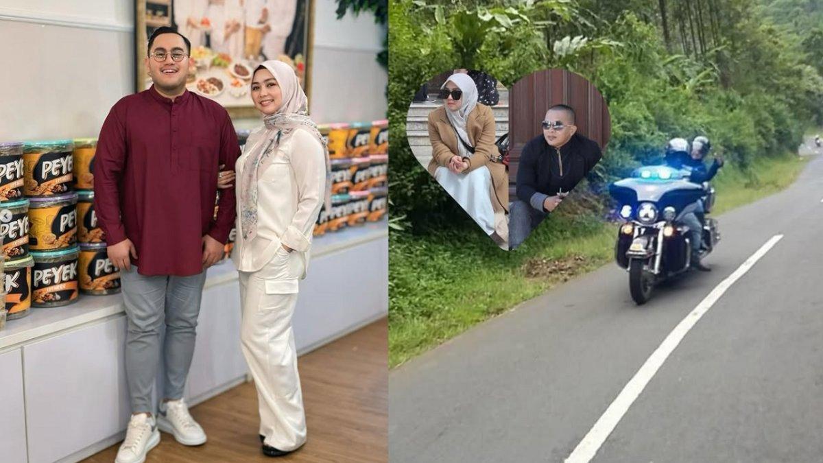 NASSAR DAN LALA - Kolase foto Lala Nurlela bersama Nassar dan mendiang Ridwan Zaelani diambil dari Instagram @lala_nurlelaa. Ditaksir Nassar, Lala Nurlela masih merindukan mendiang suaminya