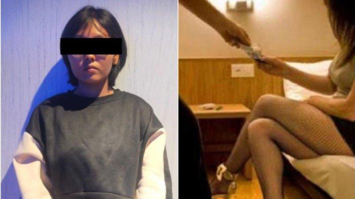 Kolase TribunJakarta.com/Ist Anggota Direktorat Reserse Kriminal Khusus (Ditreskrimsus) Polda Metro Jaya menangkap seorang muncikari berinisial FEA alias Mami Icha (24) di sebuah hotel di Kemang, Jakarta Selatan, karena diduga melakukan praktik prostitusi dengan menjual anak di bawah umur