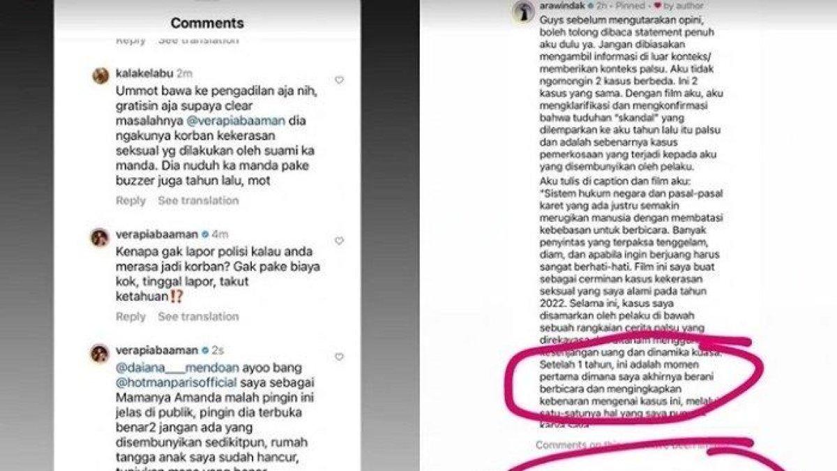 Dituding sebagai pelakor, Arawinda Kirana kini berani membantah tuduhan tersebut, mengaku diperkosa