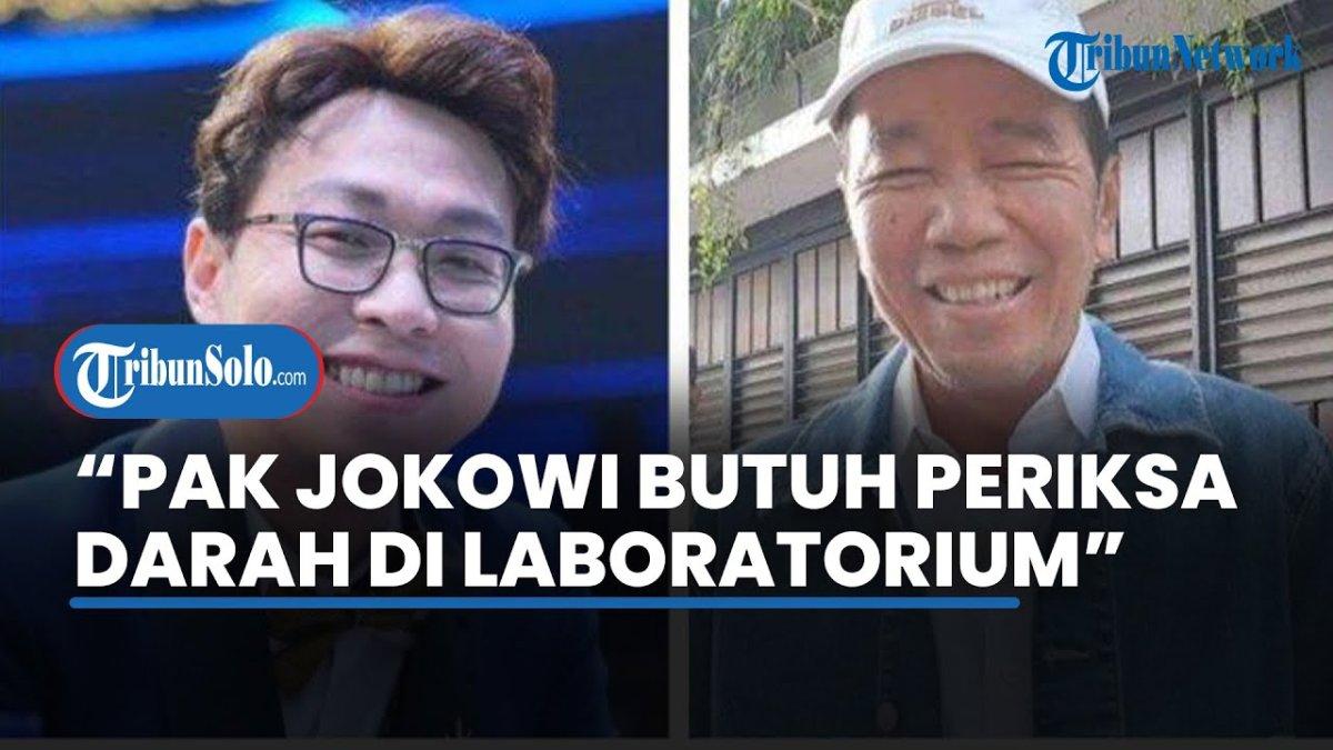 KESEHATAN JOKOWI - Capture YouTube Tribun Solo menampilkan sosok Richard Lee dan Jokowi. Dokter Richard Lee ungkap diagnosa virtual soal sakit yang diidap Jokowi