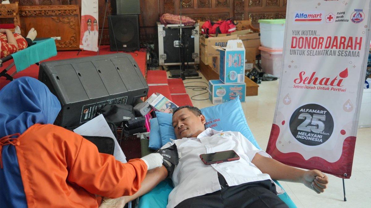 Donor darah inisiasi PMI Kabupaten Klaten