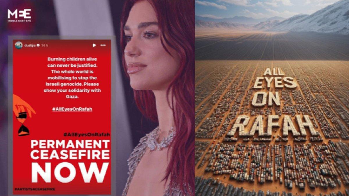 Dua Lipa ikut kampanyekan 'All Eyes on Rafah', kecam keberingasan tentara Israel