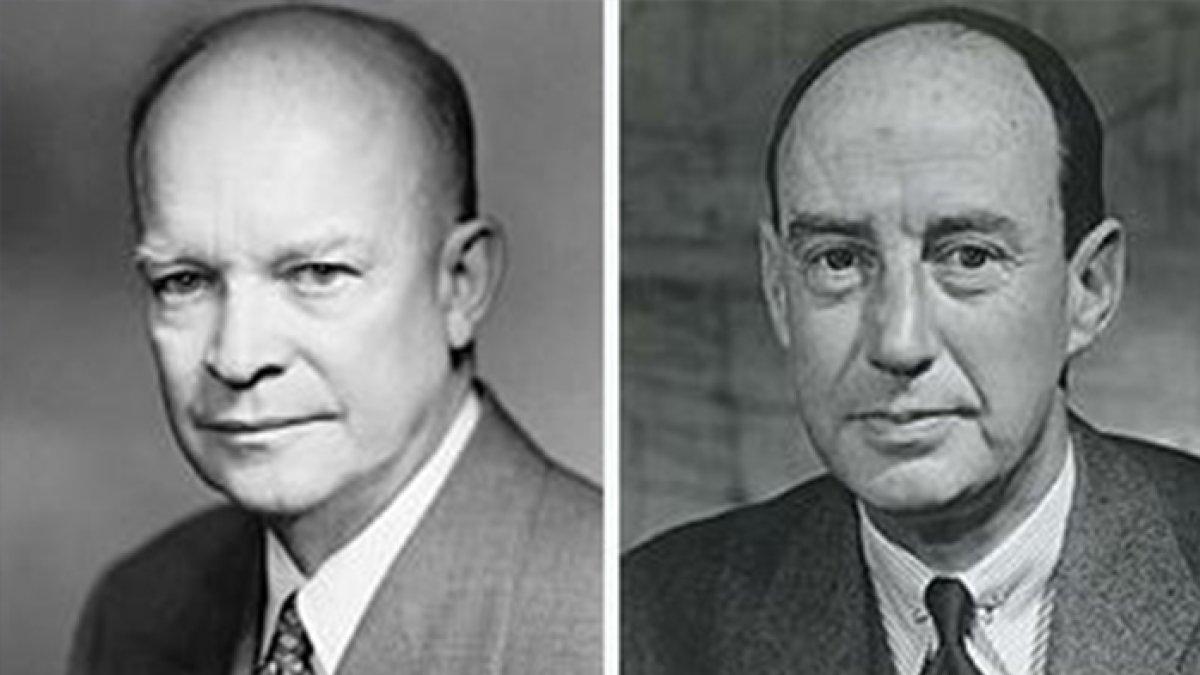 Dwight D. Eisenhower dan Adlai Stevenson II