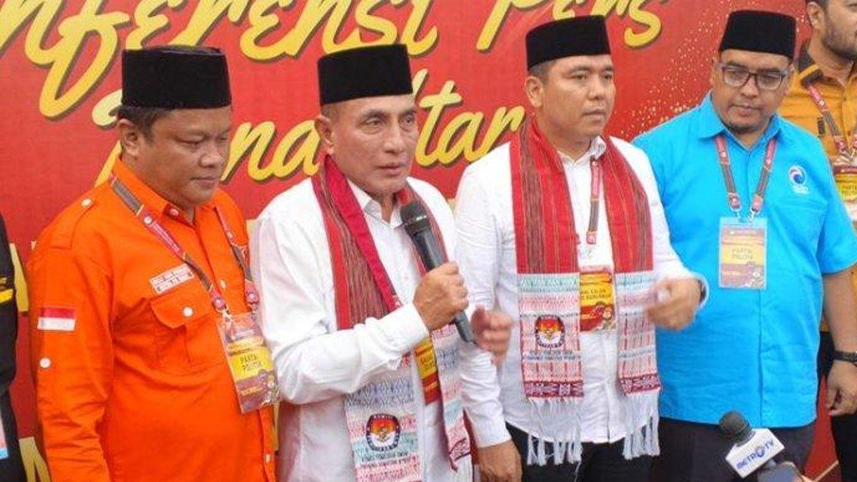 Edy Rahmayadi dan Hasan Basri Pilkada Sumut 2024