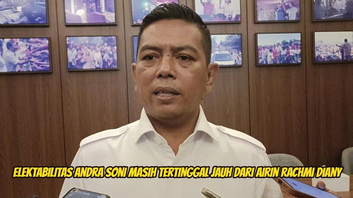 Elektabilitas Andra Soni Masih Tertinggal Jauh dari Airin Rachmi Diany di Pilkada Banten