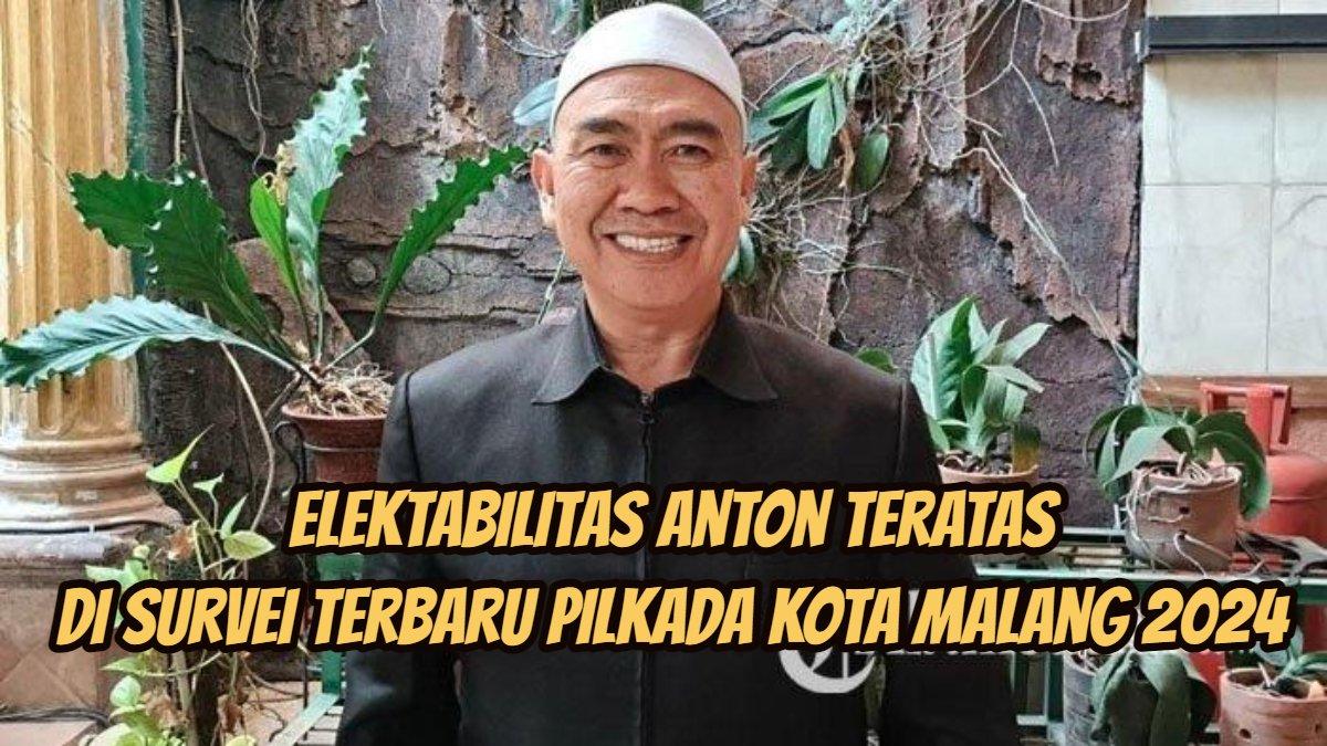 Elektabilitas Anton teratas di survei terbaru Pilkada Kota Malang 2024