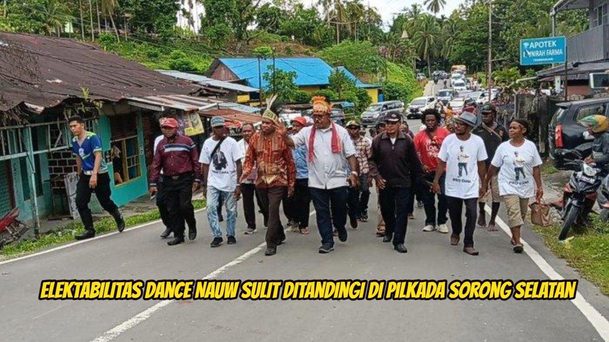 Elektabilitas Dance Nauw sulit ditandingi di Pilkada Sorong Selatan