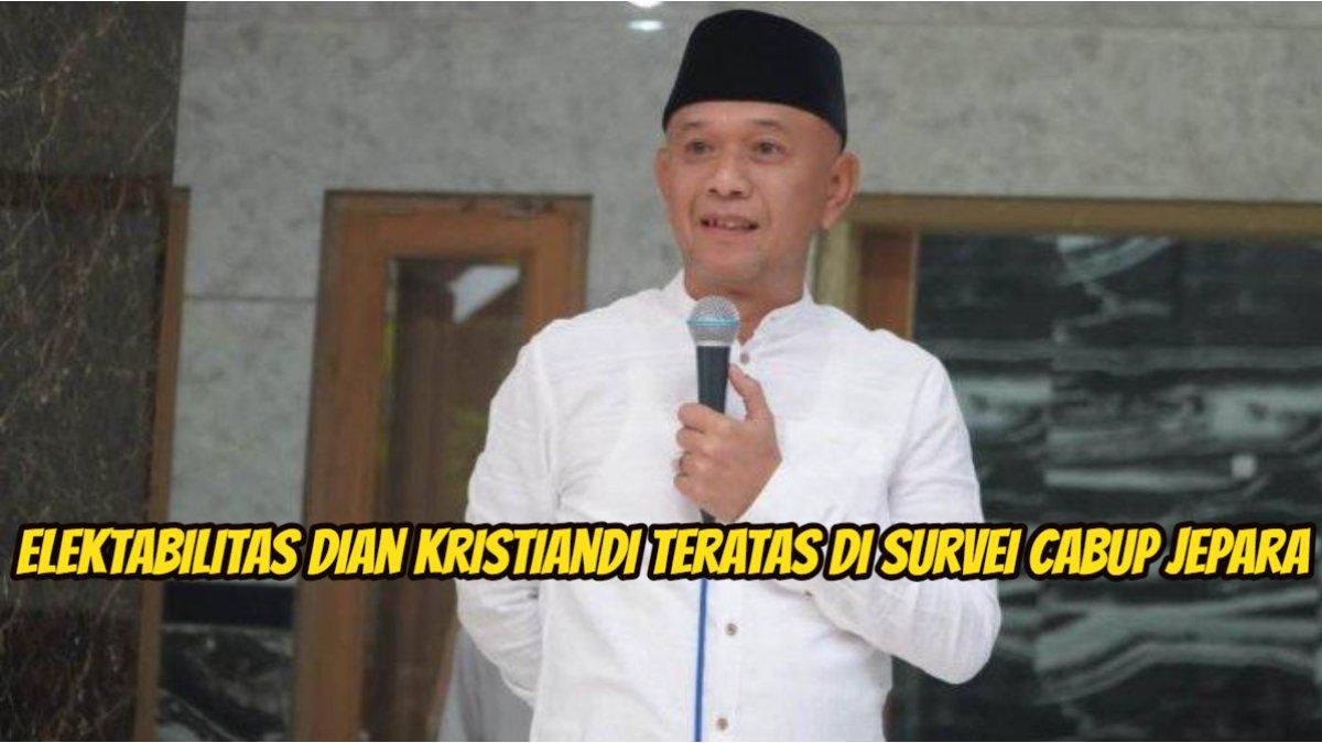 Elektabilitas Dian Kristiandi teratas di Survei Cabup Jepara