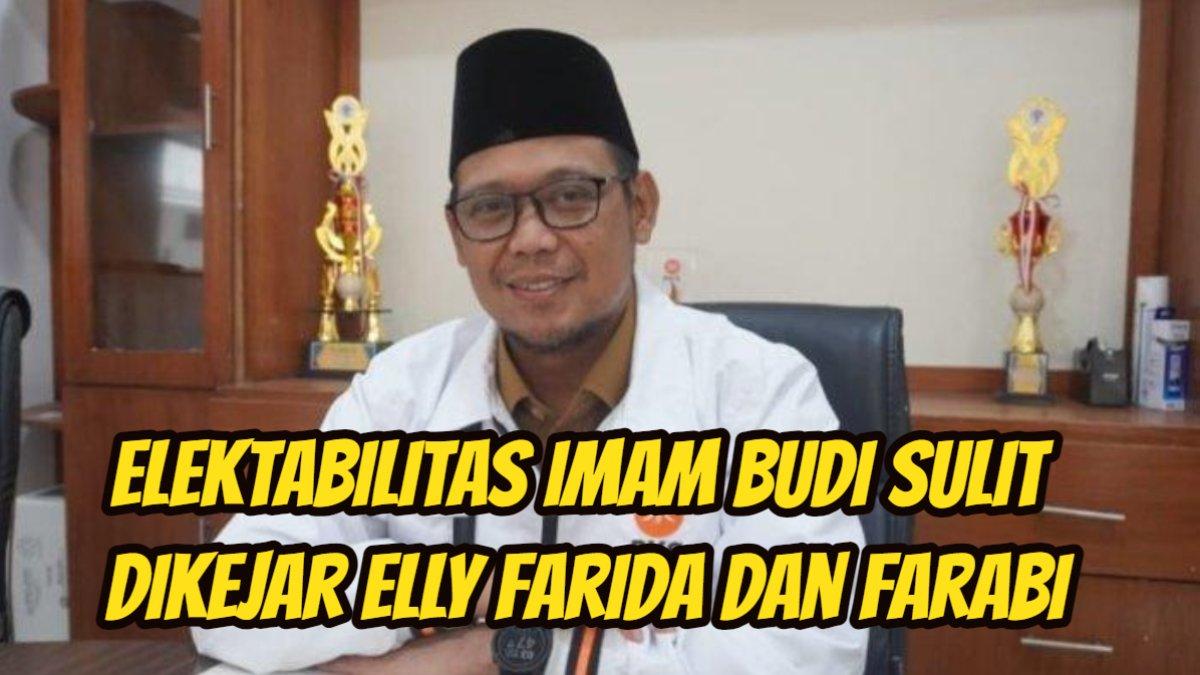 Elektabilitas Imam Budi sulit dikejar Elly Farida dan Farabi di Pilkada Kota Depok