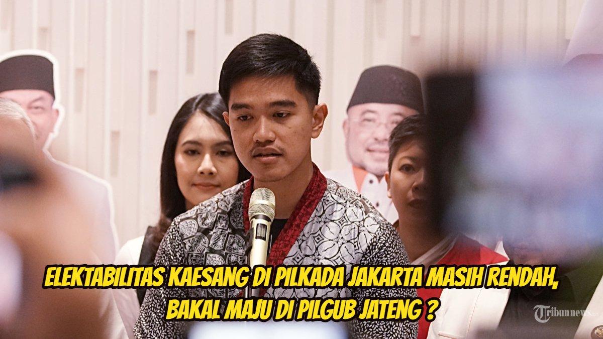 Elektabilitas Kaesang di Jakarta masih rendah, bakal maju di Pilgub Jateng?