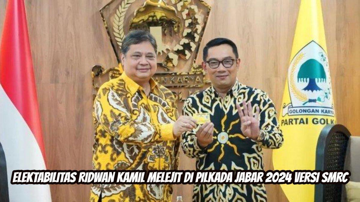Elektabilitas Ridwan Kamil melejit di Pilkada Jabar 2024 versi SMRC