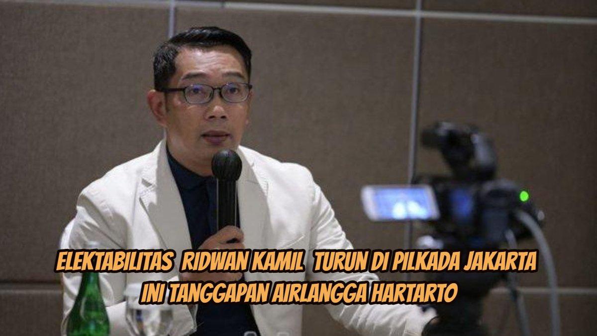 Elektabilitas menurun, Ridwan Kamil sulit saingi Anies & Ahok di Pilkada Jakarta