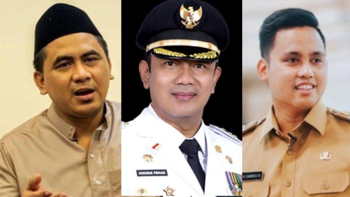 Elektabilitas terbaru Taj Yasin, Hendrar Prihadi dan Dico Ganindito di Pilgub Jateng