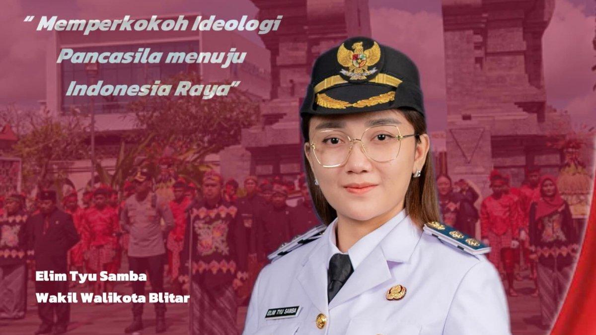 SOSOK WAKIL WALIKOTA - Elim Tyu Samba wakil wali kota Blitar 2025 diunduh dari Instagram (13/6/2025).