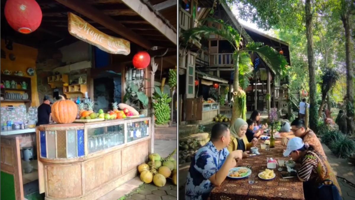 KULINER MENARIK - Potret Eloprogro Art House diambil dari Instagram pada Rabu (30/7/2025). Lokasinya berada di Dusun 1, Wanurejo, Kecamatan Borobudur, Kabupaten Magelang, Jawa Tengah.