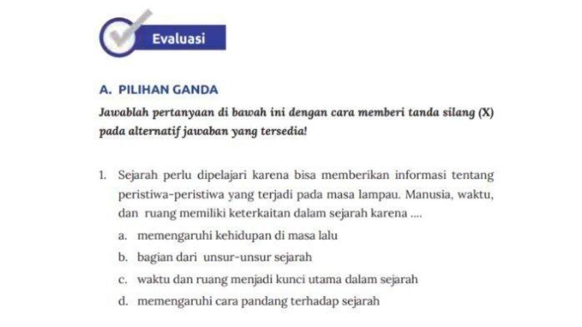 Soal Evaluasi Tema 1 - Berikut ini kunci jawaban IPS kelas 7 halaman 59-65 Kurikulum Merdeka.