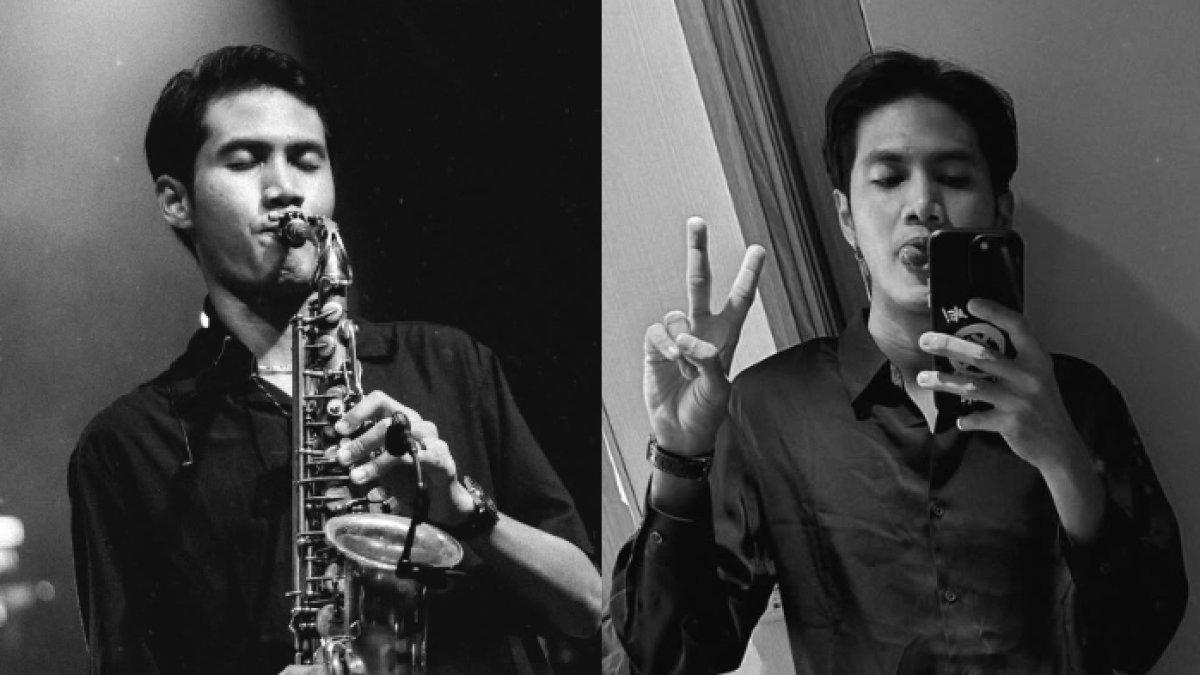 SOSOK EVAN DC - Potret Evan DC dan Ria Ricis diambil dari TikTok pada Selasa (10/6/2025). Evan DC merupakan saxophone DC Production.