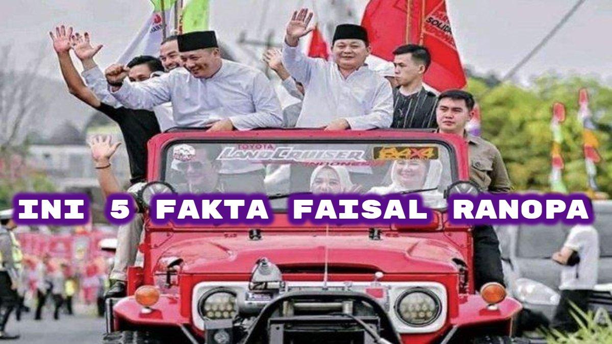 Berikut lima fakta Faisal Ranopa yang maju sebagai calon Wakil Bupati OKU Selatan damping Iwan Hermawan.