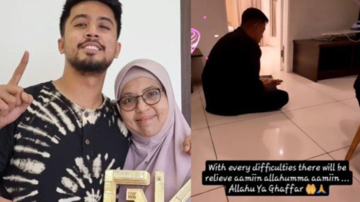 Fakta perselingkuhan penyanyi Aliff Aziz dan kini sang ibu bikin story foto anaknya sedang beribadah