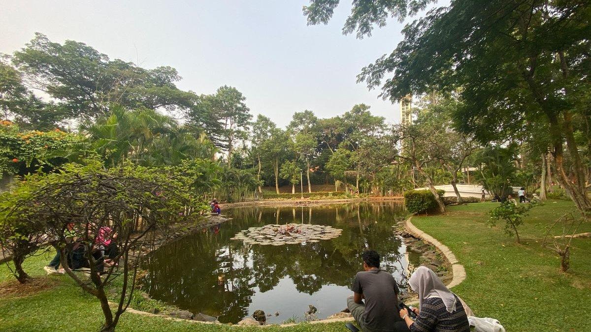 WISATA JAKARTA: Fasilitas di Taman Spathodea di Jagakarsa, Jakarta Selatan