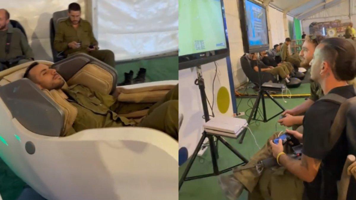 Fasilitas pemulihan mewah tentara Israel di dekat Gaza