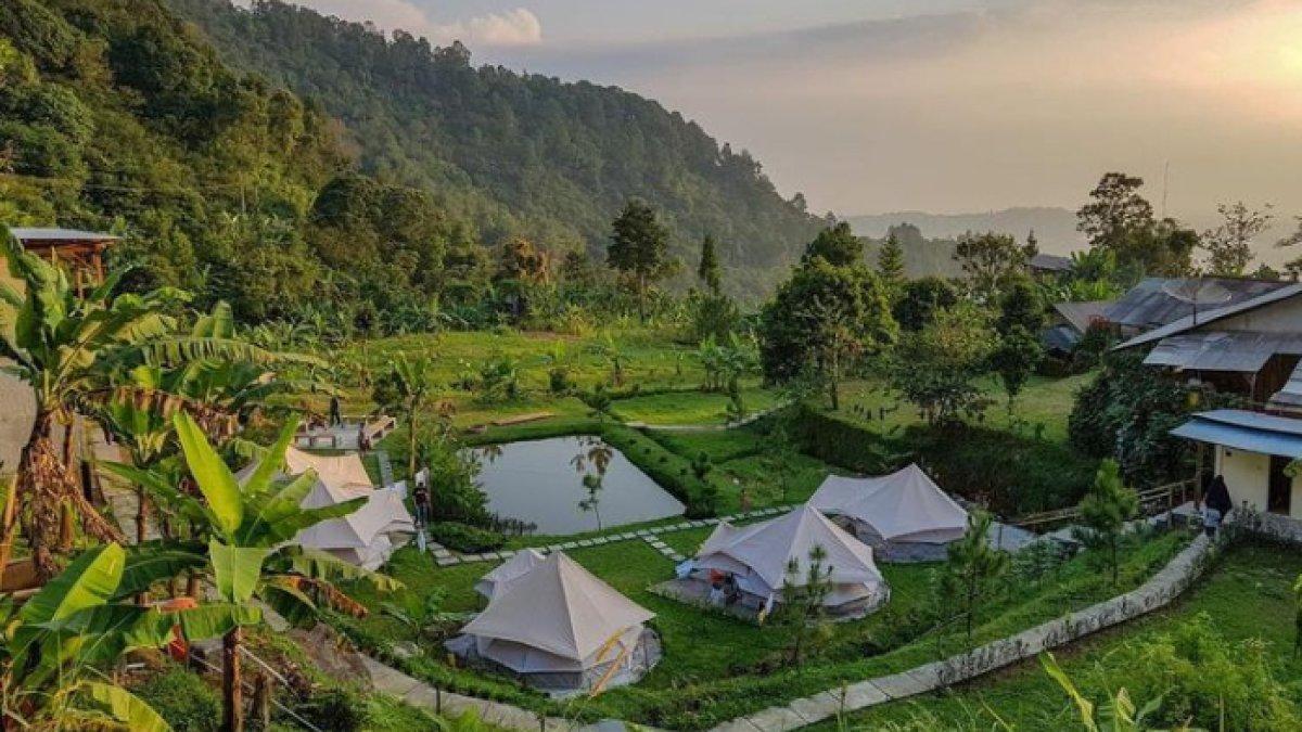 WISATA GLAMPING - Potret Forrester Glamping Co disadur dari Kompas.com pada Kamis (3/4/2025). Forrester Glamping Co berada di Bogor, Jawa Barat.