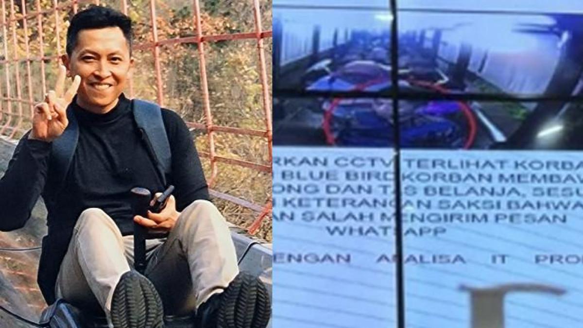 POLEMIK KEMATIAN ARYA DARU - Foto Arya Daru semasa hidup (kiri). Tangkapan layar CCTV saat Daru antre taksi. Gelagat Aneh Diplomat Arya Daru Usai Salah Kirim WhatsApp, Mendadak ke Bandara, Lari Masuk Kemenlu.
