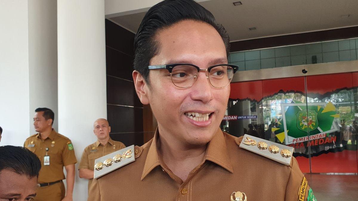 RICO WAAS - Rico Waas, Wali Kota Medan saat diwawancarai di Kantor Wali Kota Medan pada Senin (3/3/2025). Rico Waas merupakan pemenang Pilkada Medan 2024.
