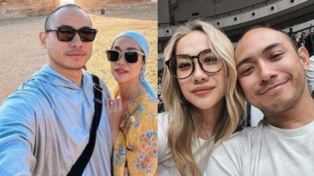 Foto Tiko Aryawardhana dan Bunga Citra Lestari.
