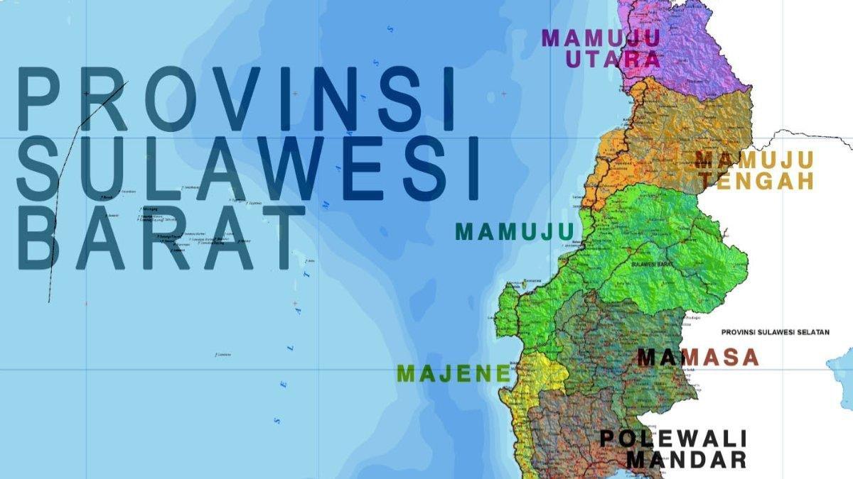 Peta Wilayah Sulawesi Barat