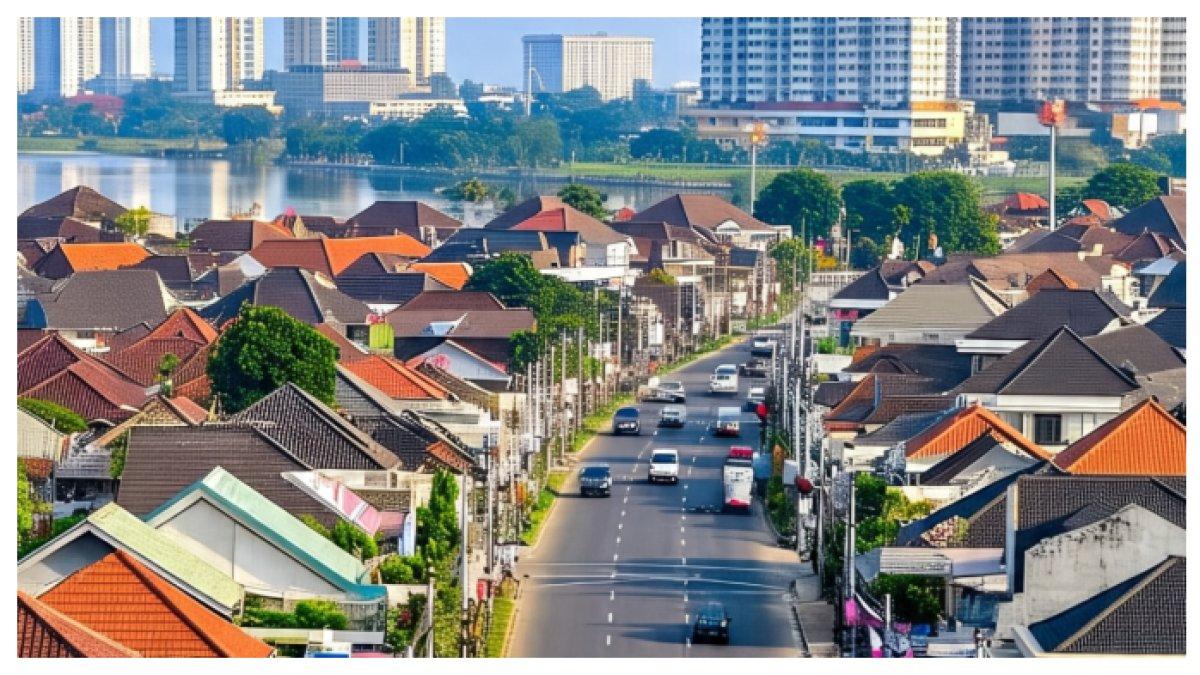 Ilustrasi daerah yang maju di Jawa Tengah