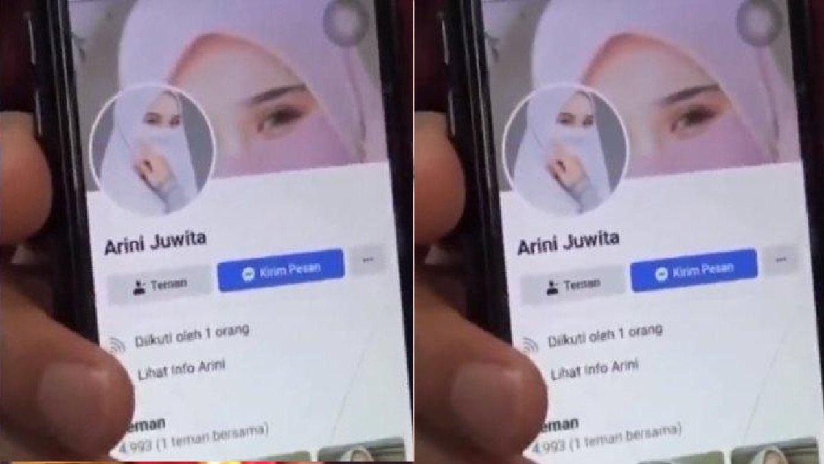 Foto profil palsu kakek di Facebook