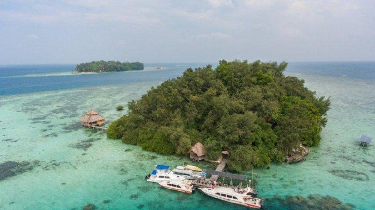 Ilustrasi pulau yang hilang dari Aceh.