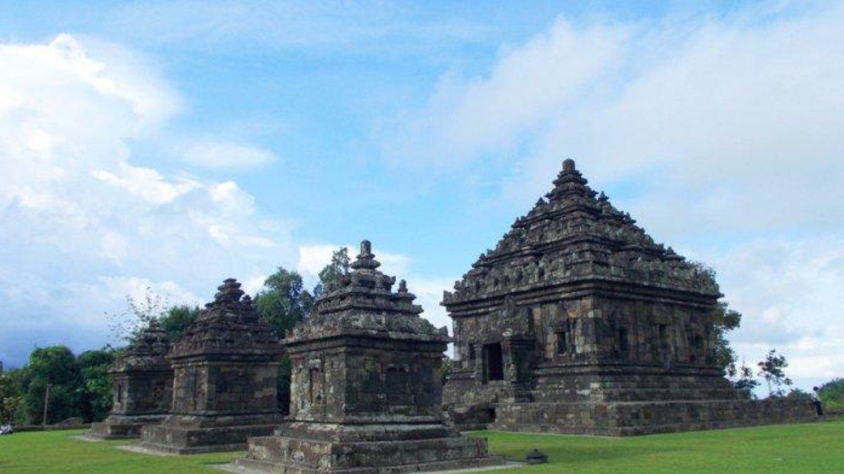 Kawasan Candi Ijo di Sleman DIY.