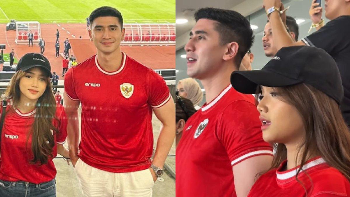 FUJI DAN VERRELL - Potret Fuji dan Verrell Bramasta diambil dari Instagram pada Rabu (26/3/2025). Fuji dan Verrell Bramasta menonton laga Timnas Indonesia vs Bahrain.