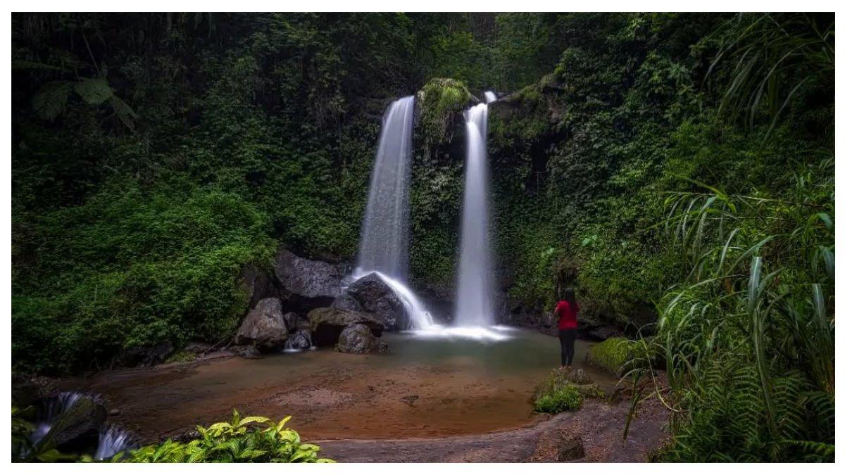 WISATA AIR TERJUN - Air Terjun Grenjengan Kembar