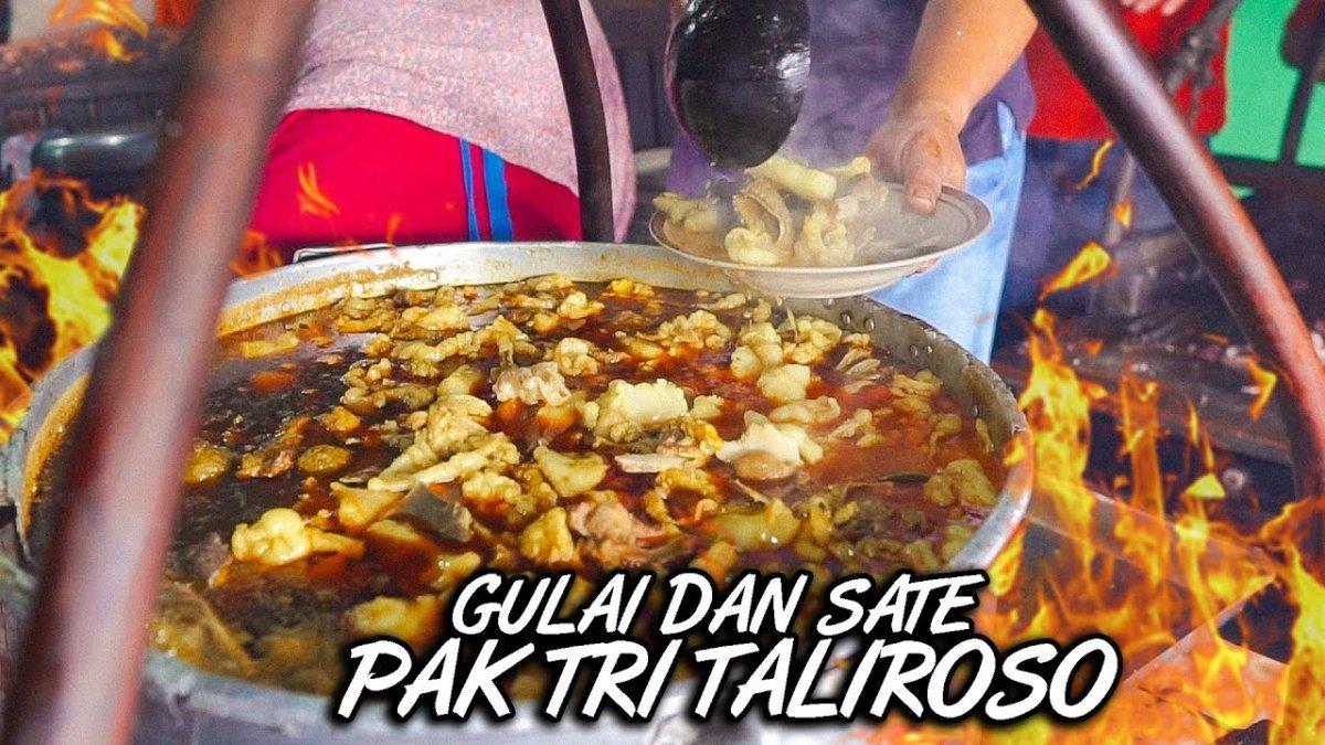 GULAI KAMBING KLATEN - Menu gulai kambing di warung Sate Kambing Tali Roso Pak Tri, Klaten.