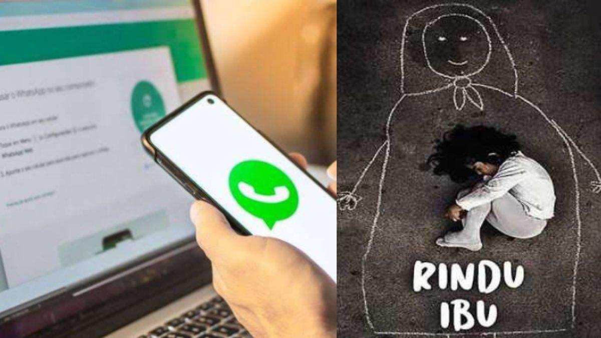 Gadis rindu ibunya yang meninggal, rutin kirimi chat WA ke nomor mendiang