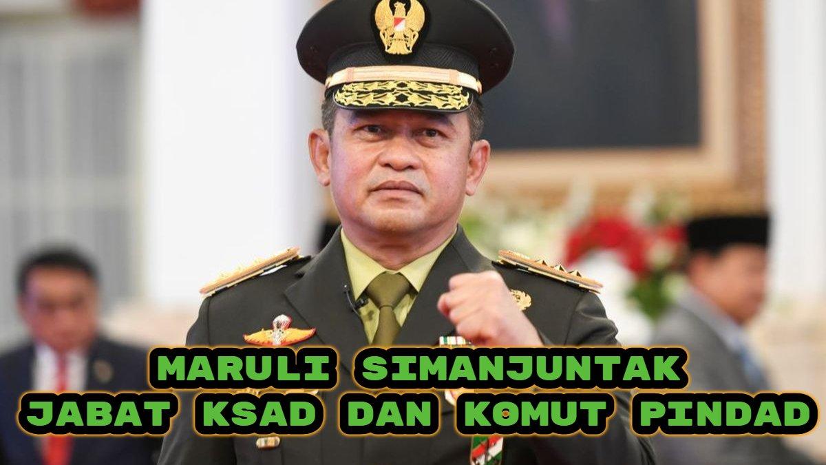 MARULI SIMANJUNTAK - Gaji Maruli Simanjuntak yang menjabat sebagai Kepala Staf TNI Angkatan Darat (KSAD) dan Komisaris Utama PT Pindad