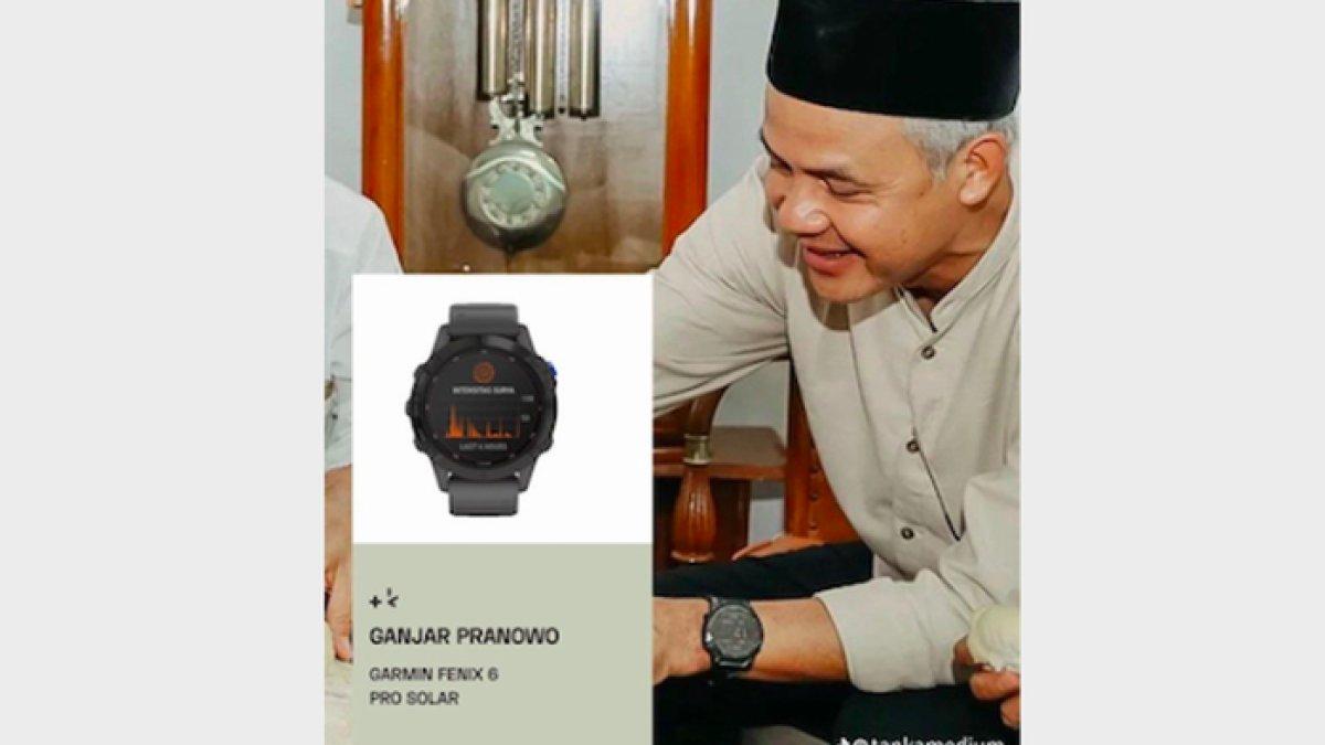 Ganjar Pranowo - Garmin Fenix 6 Pro Solar