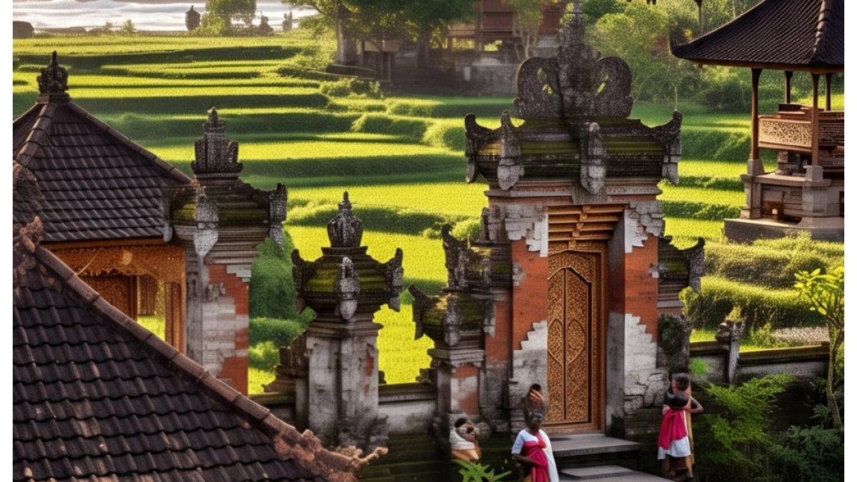 Ilustrasi suasana Bali
