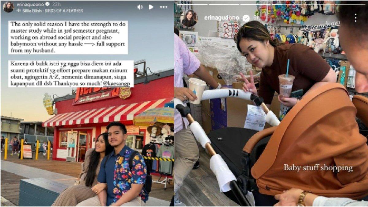 Gaya Kaesang Pangarep & Erina Gudono jalan-jalan di AS pamer roti seharga gaji guru honorer