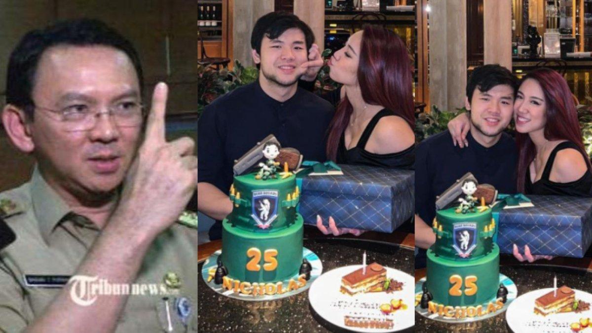 Gaya romantis Nicholas Sean putra Ahok dengan Vietyana Chloe saat berpacaran