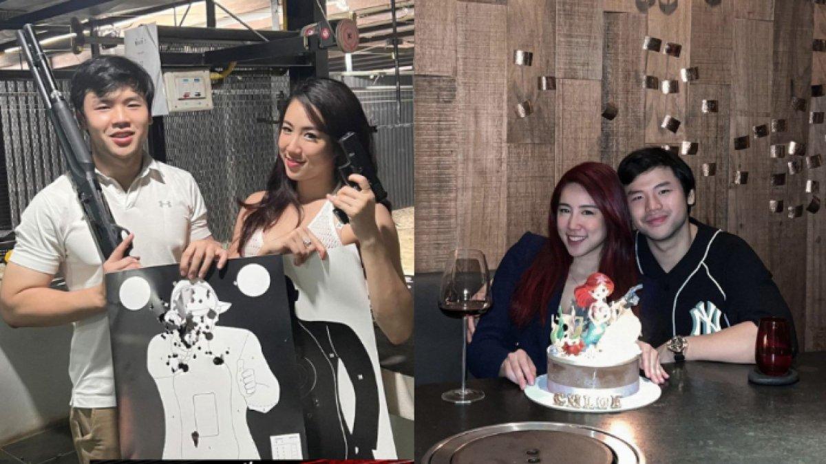 Gaya romantis Nicholas Sean putra Ahok dengan Vietyana Chloe saat berpacaran
