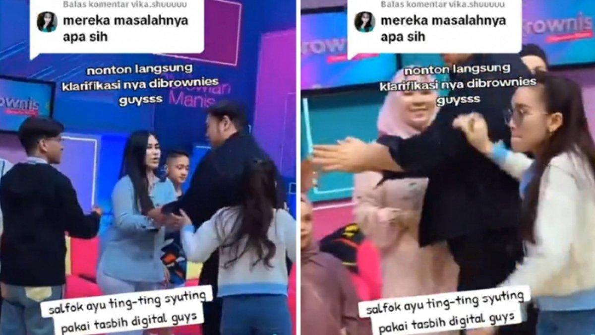Gelagat Ruben Onsu dan Ayu Ting Ting Jadi sorotan saat kedatangan Icha Annisa