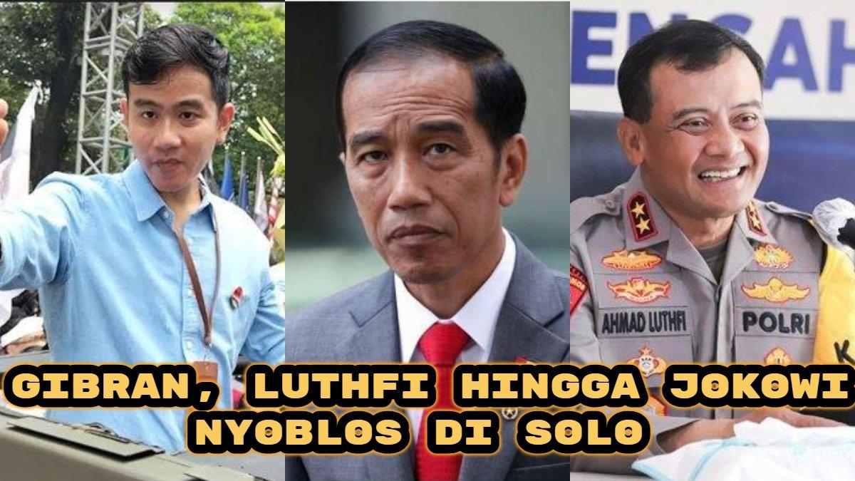 Gibran, Luthfi hingga Jokowi Nyoblos di Solo, Jawa Tengah