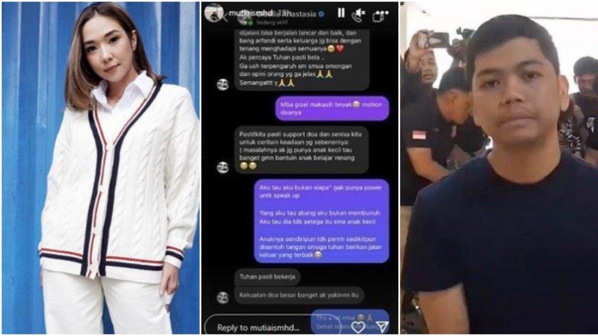 Gisel bersikap cuek meskipun mendapatkan sorotan tajam lantaran dituding mendukung YA dalam kasus kematian Dante